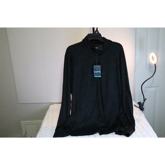 Chaps Performance Long Sleeve Pullover Light Sweater - Picture 1 of 5